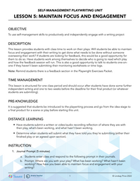 Maintain Focus and Engagement