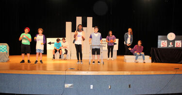 From the Seminole Middle School production (Plantation, FL). Directed by David Lubin.
From the Seminole Middle School production (Plantation, FL). Directed by David Lubin.