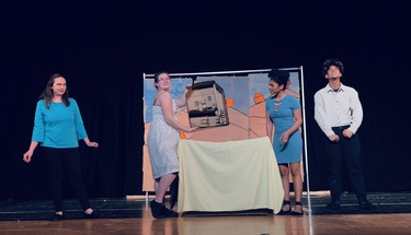 From the Piscataway High School production (Piscataway, NJ). Directed by Mike Yoson.

