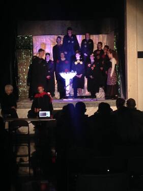 From the Eminence R-I High School production (Eminence, MO). Directed by Emily Steelman.
