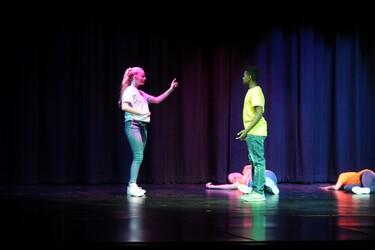 From the Gill St. Bernard's School production (Gladstone, NJ). Directed by Todd Ross.
