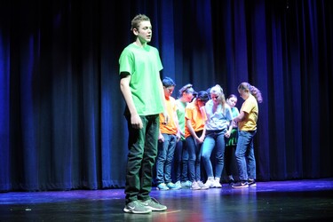 From the Gill St. Bernard's School production (Gladstone, NJ). Directed by Todd Ross.
