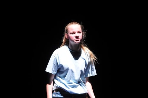 From the Gill St. Bernard's School production (Gladstone, NJ). Directed by Todd Ross.
