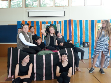 From the Witherlea School production (Marlborough, New Zealand). Directed by PJ Muir.
