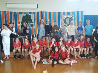 From the Witherlea School production (Marlborough, New Zealand). Directed by PJ Muir.
