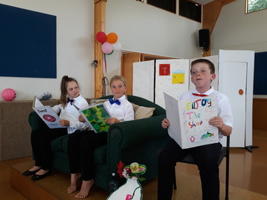 From the Witherlea School production (Marlborough, New Zealand). Directed by PJ Muir.
