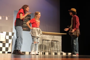 From the Hocker Grove Middle School production (Shawnee, KS). Directed by Shawnasea Holst.
