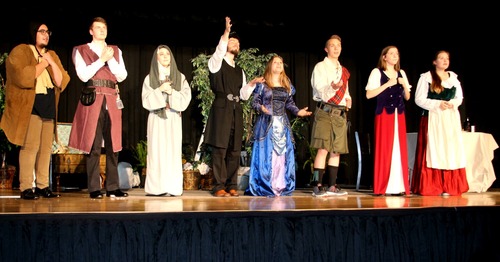 From the Firm Foundation Christian School production (Battle Ground, WA). Directed by Dorcas Millay.
