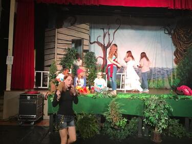 From the Collins Riverside Middle School production (Northport, AL). Directed by Lezli McKellar.

