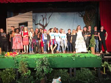 From the Collins Riverside Middle School production (Northport, AL). Directed by Lezli McKellar.


