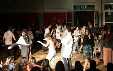 From the Canadian International School of Abu Dhabi production (Abu Dhabi Khalifa City, UAE). Directed by Jarrett Hennig.

Photo Credit: Allison Williams, Nick Brocklebank/PhotoAcacia Ltd