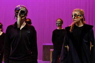 From the Montgomery Bell Academy production (Nashville, TN). Directed by Nelson Berry.

Photo Credit: Rick Malkin
