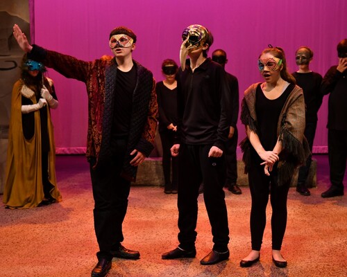 From the Montgomery Bell Academy production (Nashville, TN). Directed by Nelson Berry.

Photo Credit: Rick Malkin
