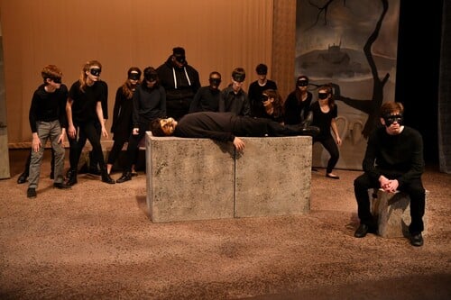 From the Montgomery Bell Academy production (Nashville, TN). Directed by Nelson Berry.

Photo Credit: Rick Malkin
