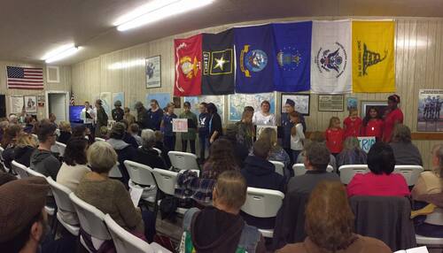 From the VFW Auxiliary production (Afton, NY). Directed by Kristina Mercilliott.
