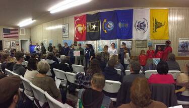 From the VFW Auxiliary production (Afton, NY). Directed by Kristina Mercilliott.
