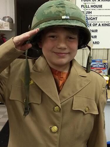 From the VFW Auxiliary production (Afton, NY). Directed by Kristina Mercilliott.
