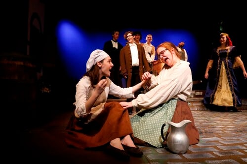 From the Hopkins School production (New Haven, CT). Directed by Michael Calderone.

Photo Credit: Peter Mahakian