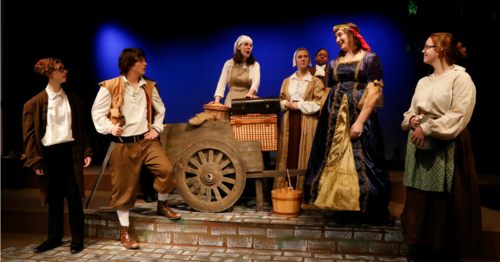 From the Hopkins School production (New Haven, CT). Directed by Michael Calderone.

Photo Credit: Peter Mahakian