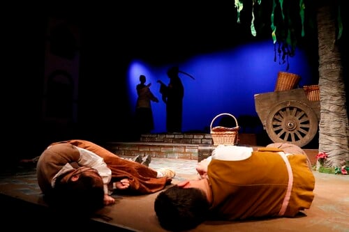 From the Hopkins School production (New Haven, CT). Directed by Michael Calderone.

Photo Credit: Peter Mahakian