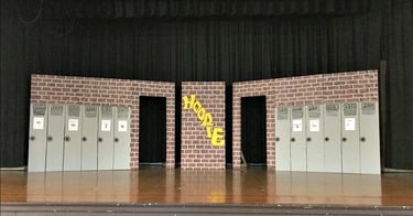 From the Washington Jr. High School production (Manitowoc, WI). 
