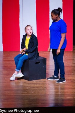 From the Pearl Junior High School production (Pearl, MS). Directed by Shannon McDowell.
Photo Credit: Sydnee Tapley From the Pearl Junior High School production (Pearl, MS). Directed by Shannon McDowell.
Photo Credit: Sydnee Tapley