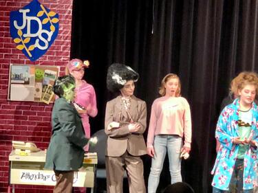 From the SCHOOLNAME production (CITY, STATE). Directed by DIRECTOR.

Photo Credit: PHOTOGRAPHER