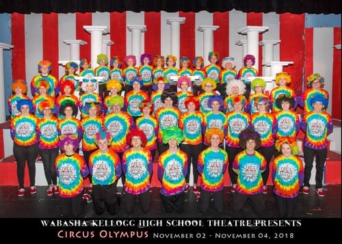 From the Wabasha Kellogg High School production (Wabasha, MN). Directed by Cris Medina.
