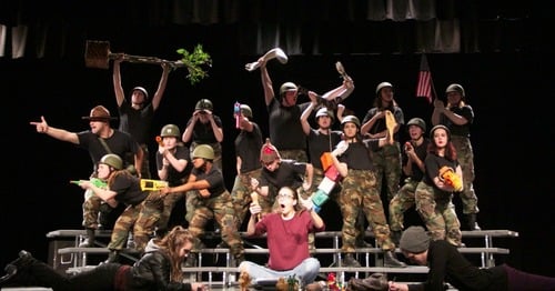 From the Great Bridge High School production (Chesapeake, VA). Directed by Dr. Shelley Nowacek.
