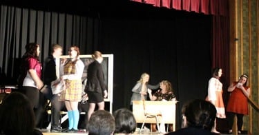 From the John Burke High School production (Grand Bank, NL). 
