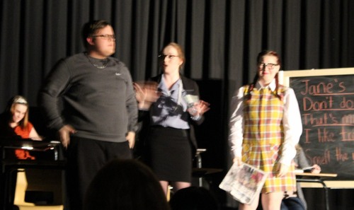From the John Burke High School production (Grand Bank, NL). 
