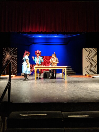 From the Rio Grande High School production (Albuquerque, NM). Directed by Caitlin Reardon.
