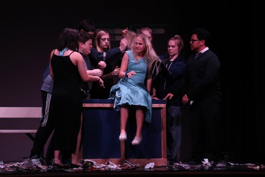 From the Esterhazy High School production (Esterhazy, SK). Directed by Jeannine LeSann.

