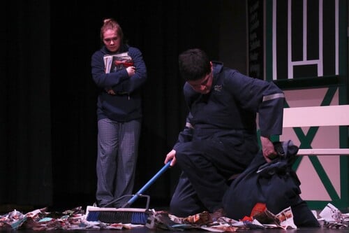 From the Esterhazy High School production (Esterhazy, SK). Directed by Jeannine LeSann.

