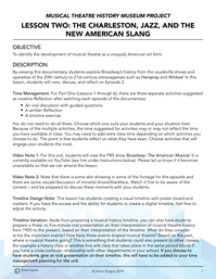 The Charleston, Jazz, and the New American Slang