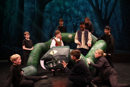 From the The New School production (Fayetteville, AR). Directed by Rachel Bland.
