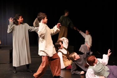 From the The New School production (Fayetteville, AR). Directed by Rachel Bland.
