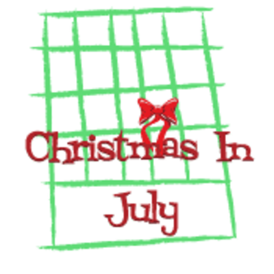 Christmas in July: Two Holiday One Act Plays by Mrs. Evelyn Merritt play script cover
