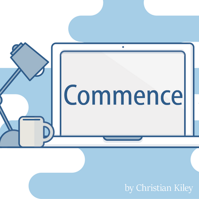 Commence by Christian Kiley play script cover